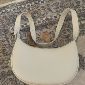 Elegant White Shoulder Bag